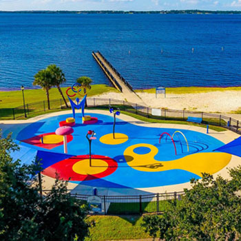 Splash Pad designed by Village Pools
