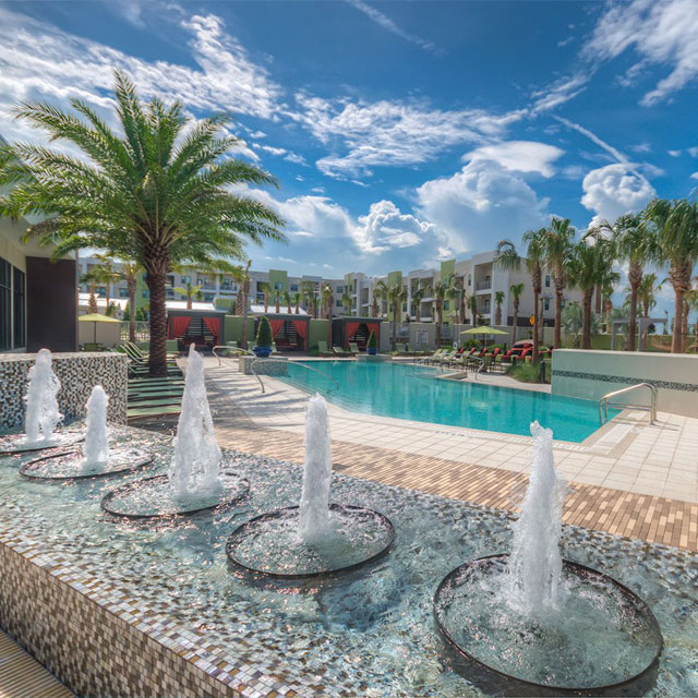 Fountains designed by Village Pools